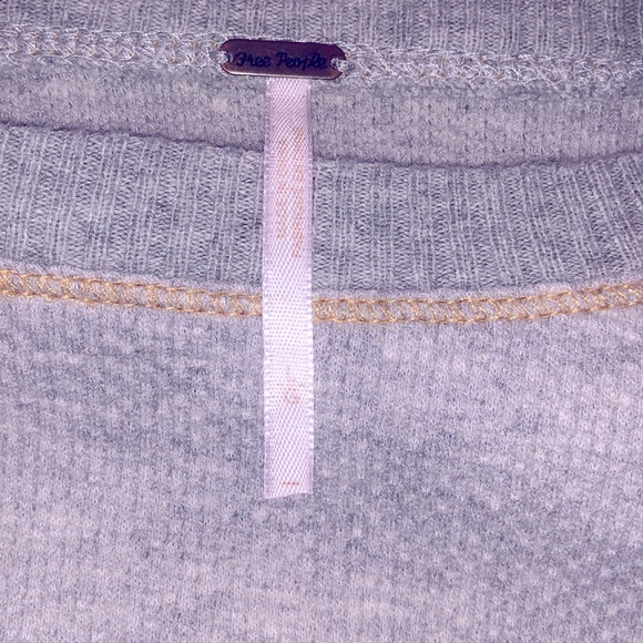 FREE PEOPLE IN THE MIX KNIT THERMAL - Picture 4 of 4